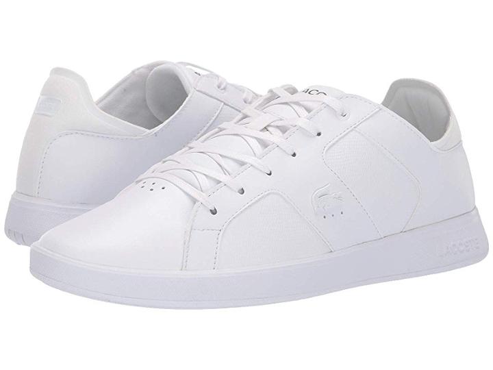 Lacoste Novas 119 4 (white/white) Men's Shoes