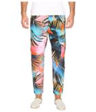 Just Cavalli Tie-dye Palm Print Pants (multicolor) Men's Casual Pants