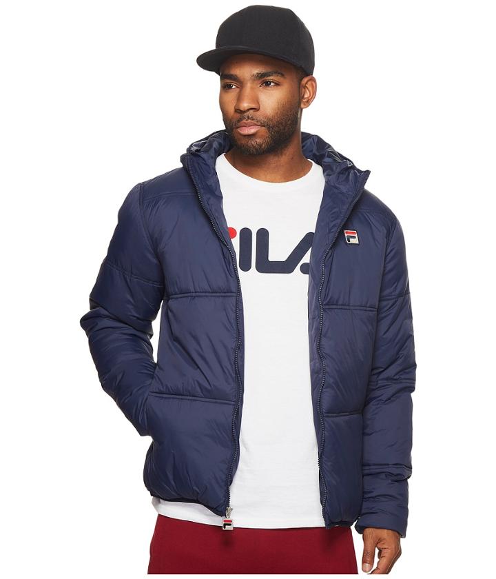 Fila Vincenzi Jacket (navy) Men's Coat