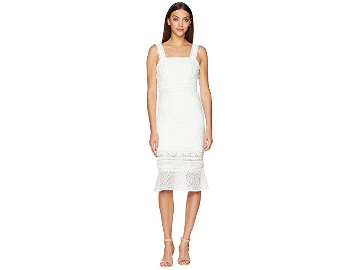 Nicole Miller Trumpet Dress (ivory) Women's Dress