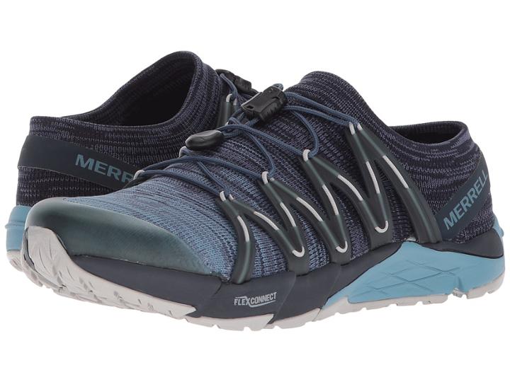 Merrell Bare Access Flex Knit (navy) Women's Shoes