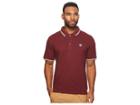 Fila Matcho 3 Polo (tawny Port) Men's Clothing