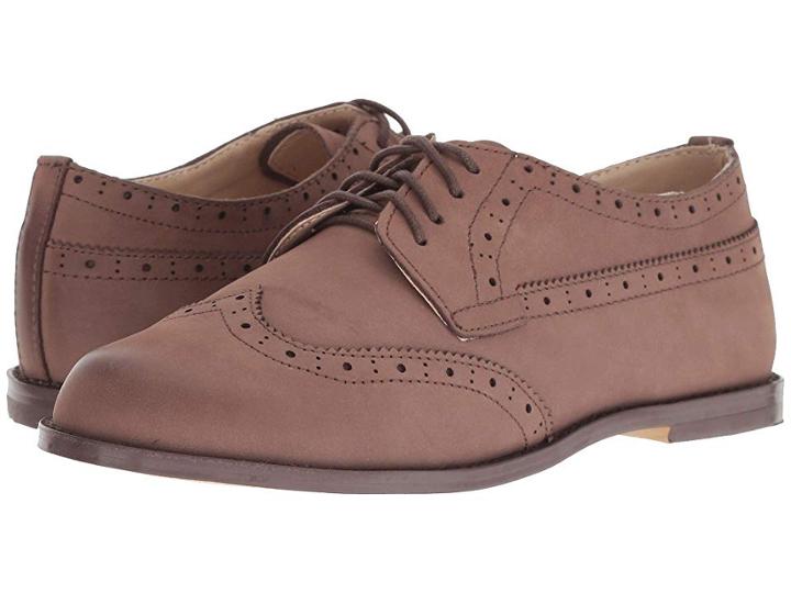 Janie And Jack Leather Wing Tip Dress Shoe (toddler/little Kid/big Kid) (brown) Boys Shoes