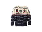 Polo Ralph Lauren Kids Ski Bear Cotton-merino Sweater (little Kids/big Kids) (hunter Navy Multi) Boy's Sweater