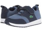 Lacoste Kids L.ight 318 (little Kid) (navy/dark Blue) Kid's Shoes