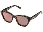 Le Specs Wannabae (volcanic Tortoise/coral Revo) Fashion Sunglasses