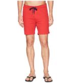 Mr. Swim Chino Elastic Shorts (red) Men's Swimwear
