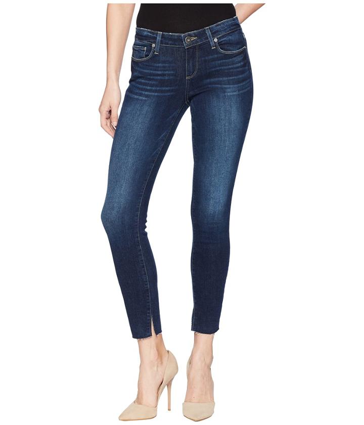 Paige Verdugo Ankle W/ Inseam Fray Slit In Mazzetti (mazzetti) Women's Jeans