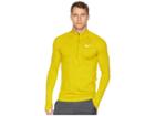 Nike Element Top 1/2 Zip 2.0 (dark Citron/bright Citron/heather) Men's Clothing