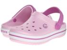 Crocs Kids Crocband Clog (toddler/little Kid) (ballerina Pink/wild Orchid) Kids Shoes