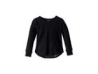 Polo Ralph Lauren Kids Metallic Jersey Top (toddler) (polo Black) Girl's Clothing