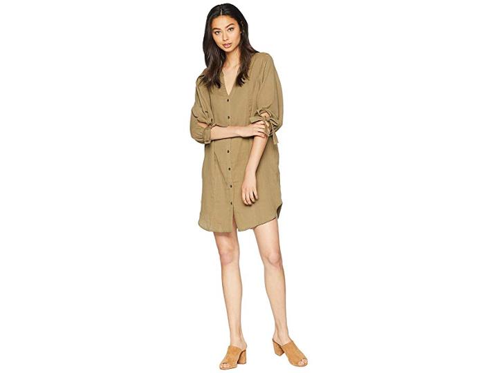 Splendid Shirtdress (military Olive 2) Women's Dress