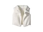 Splendid Littles Faux Sherpa Vest (infant) (off-white) Girl's Vest