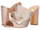 Rupert Sanderson Serena (rose Gold/crush Laminate) Women's Shoes