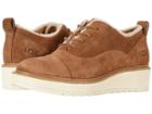 Ugg Johanna Spill Seam Oxford (chestnut) Women's Lace Up Casual Shoes