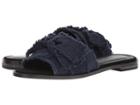 Kelsi Dagger Brooklyn Revere (black/navy Leather/denim) Women's Shoes