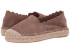 Steve Madden Breanna Espadrille Flat (taupe Suede) Women's Flat Shoes