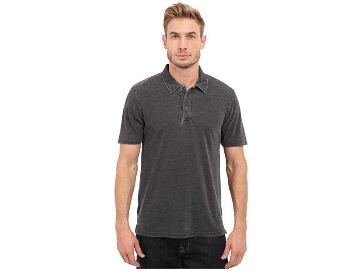 Threads 4 Thought The Blake Polo (black) Men's Clothing