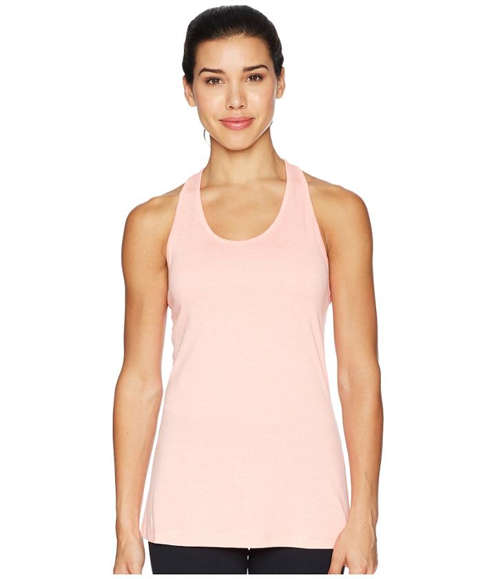 Nike Balance Cross-dye Veneer Dry Tank Top (light Atomic Pink/white/white) Women's Workout