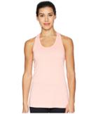 Nike Balance Cross-dye Veneer Dry Tank Top (light Atomic Pink/white/white) Women's Workout
