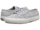 Superga 2750 Jersey (grey) Women's Lace Up Casual Shoes