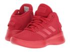 Adidas Kids Cloudfoam Refresh Mid (little Kid/big Kid) (scarlet/scarlet/scarlet) Kids Shoes