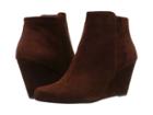 Jessica Simpson Remixx (hot Chocolate Lux Kid Suede) Women's Wedge Shoes