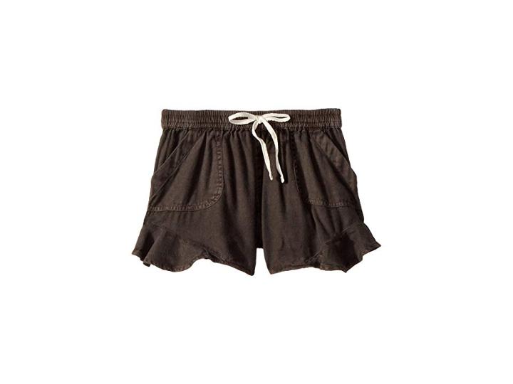 Billabong Kids Mad For Summer Shorts (little Kids/big Kids) (black) Girl's Shorts