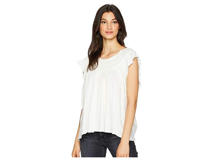 Free People Coconut Tee (ivory) Women's T Shirt