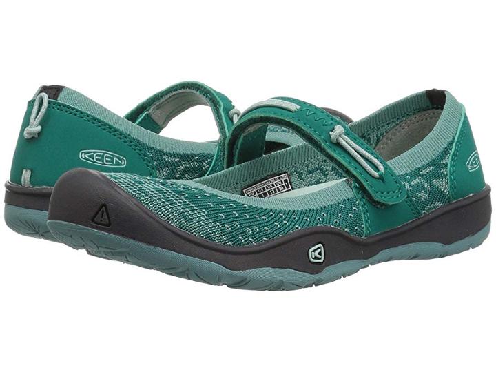 Keen Kids Moxie Mary Jane (little Kid/big Kid) (wasabi/parasailing) Girl's Shoes