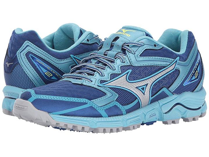 Mizuno Wave Daichi 2 (blue/micro Chip/blue Topaz) Girls Shoes