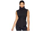 Nike Dry Pullover Sleeveless Versa Wrap (black/black) Women's Sleeveless