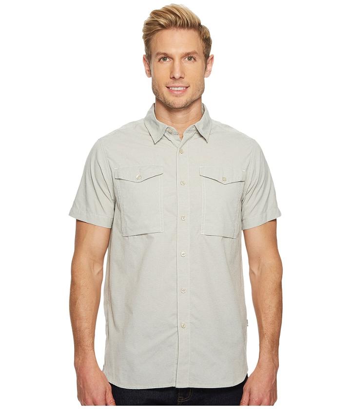 The North Face Short Sleeve Monanock Utility Shirt (mid Grey) Men's Short Sleeve Button Up