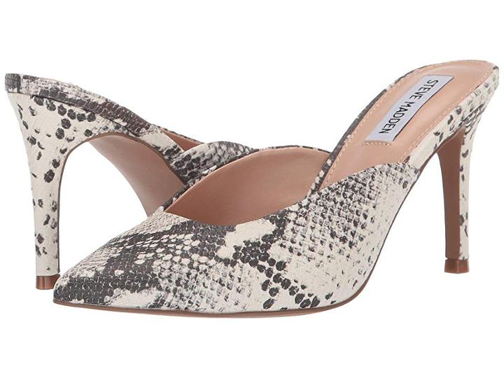 Steve Madden Limbo (natural Snake) Women's Clog Shoes
