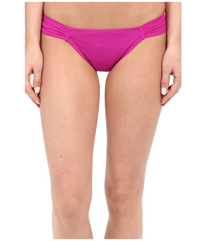 O'neill Salt Water Solids Tab Side Bottom (raspberry) Women's Swimwear