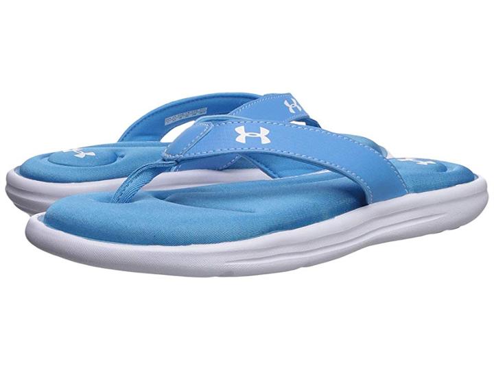 Under Armour Marbella Vi T (canoe Blue/white) Women's Sandals