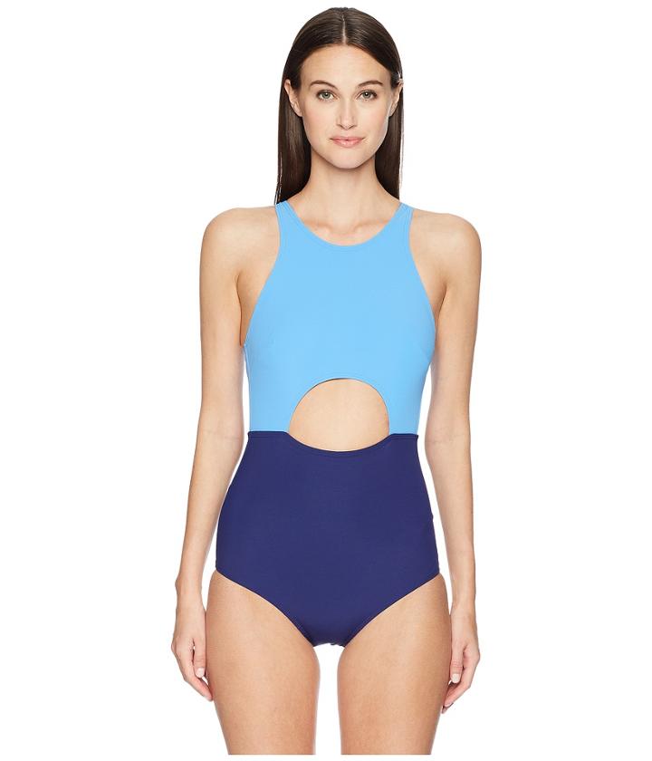 Flagpole Vera One-piece (shore/navy) Women's Swimsuits One Piece