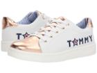 Tommy Hilfiger Kids Alvina Varsity (little Kid/big Kid) (white Multi) Girls Shoes