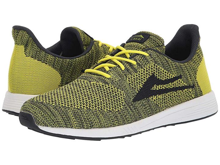 Lakai Evo (lime/navy Knit) Men's Skate Shoes