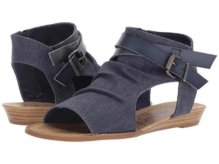 Blowfish Balla (indigo Rancher/navy Dyecut) Women's Shoes