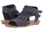 Blowfish Balla (indigo Rancher/navy Dyecut) Women's Shoes