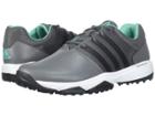 Adidas Golf 360 Traxion (grey Four/core Black/hi-res Green) Men's Golf Shoes