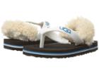 Ugg Kids Yia Yia Ii Neon (infant/toddler) (white/azul) Girls Shoes