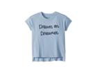 Lucky Brand Kids Taja Tee (big Kids) (pearl Blue) Girl's T Shirt