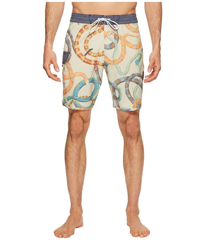 Vissla Da Bush Four-way Stretch Boardshorts 18.5 (sand) Men's Swimwear