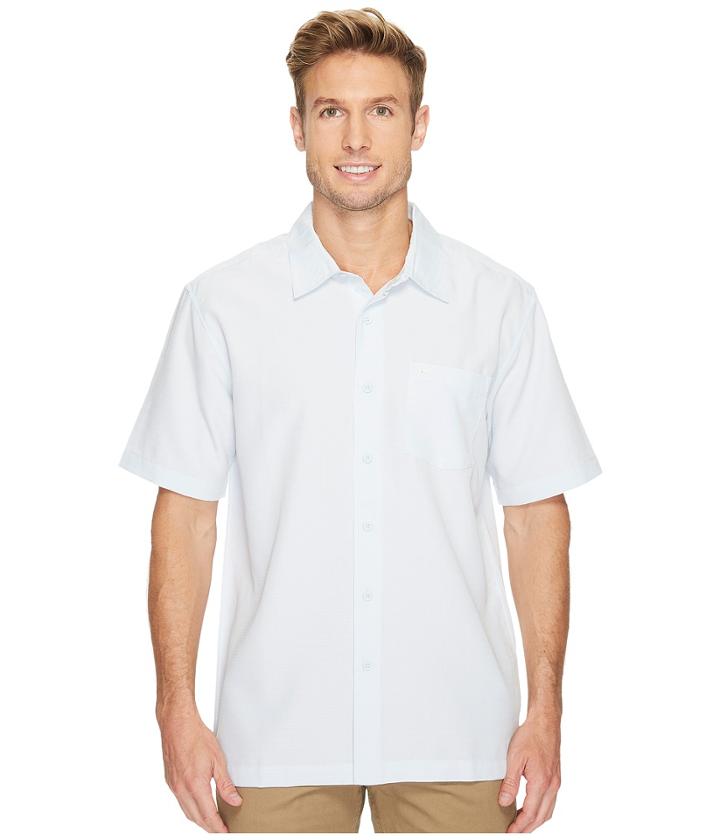 Quiksilver Waterman Centinela 4 Traditional Polynosic Woven Top (plein Air) Men's Clothing