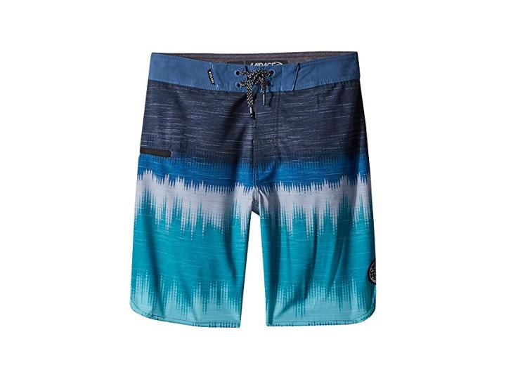 Rip Curl Kids Mirage Shallows Boardshorts (big Kids) (teal) Boy's Swimwear