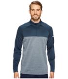 Nike Golf Therma-fit 1/2 Zip (armory Navy/armory/heather/white) Men's Long Sleeve Pullover