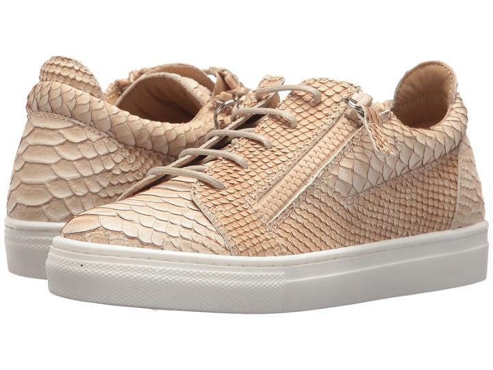 Giuseppe Zanotti Kids Dorian Sneaker (toddler/little Kid) (tapioca) Kid's Shoes