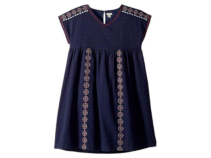 Lucky Brand Kids Sophia Dress (big Kids) (black Iris) Girl's Dress
